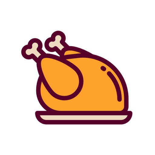 Thanksgiving Stickers. icon