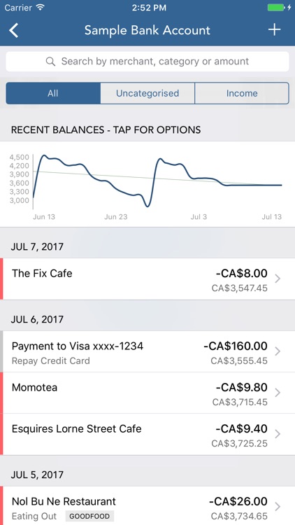 PocketLion for PocketSmith Personal Finance/Budget