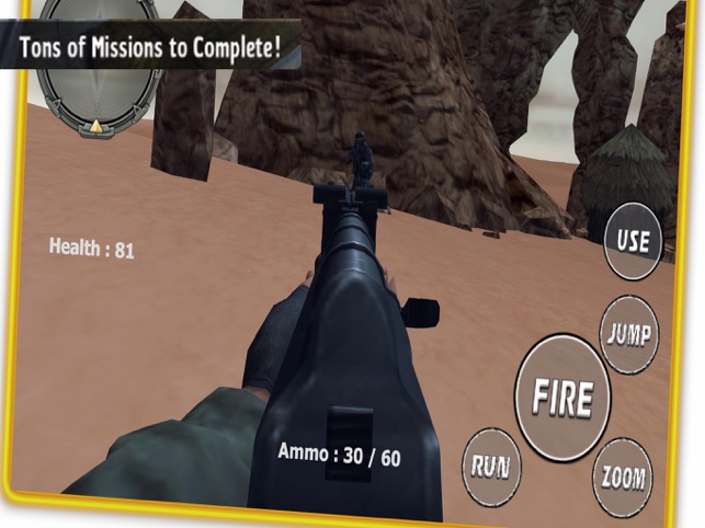 Army Shooting Attack, game for IOS