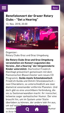 Game screenshot LIST EVENTS - Graz hack