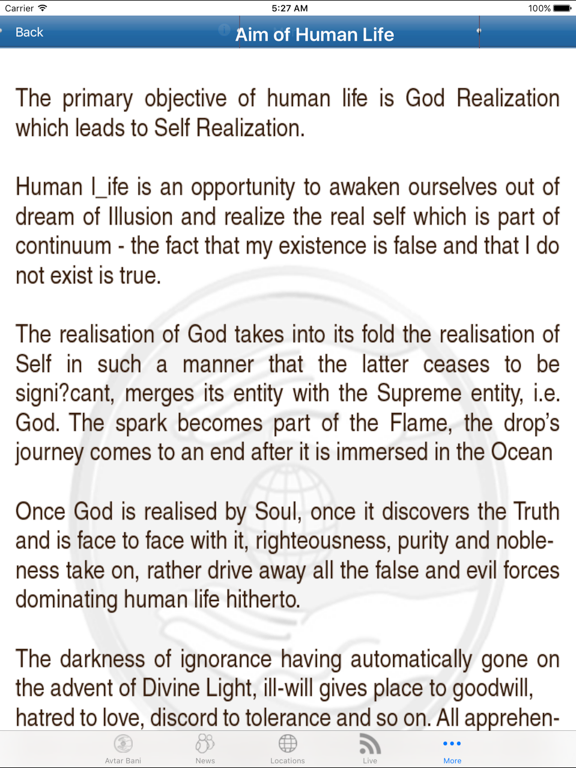 Avtarbani iPad screenshot 5 - Reference app