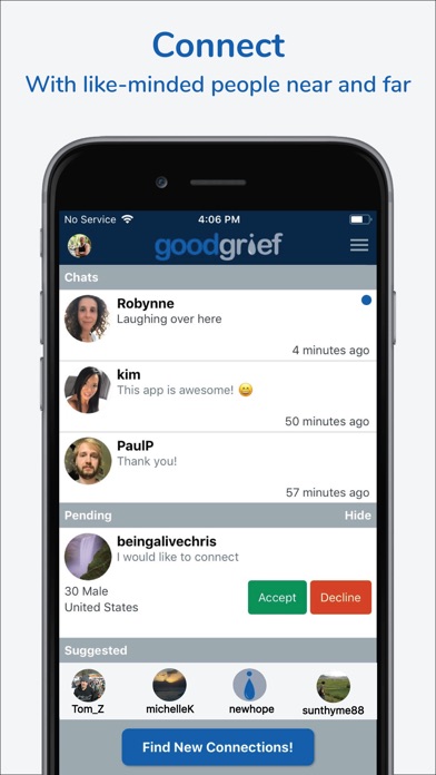 Good Grief - Chat & Messaging screenshot 2