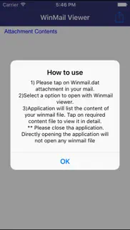 winmail viewer for iphone and ipad iphone screenshot 1