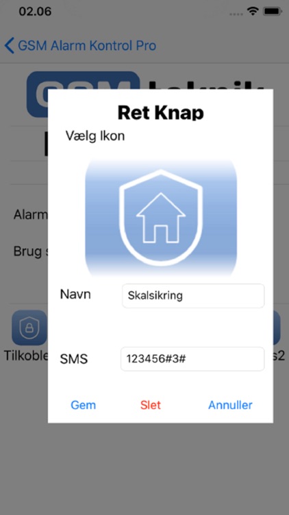 GSM Alarm Control PRO