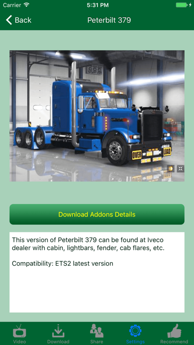 Truck Design Addons for Euro Truck Simulator 2 Screenshot