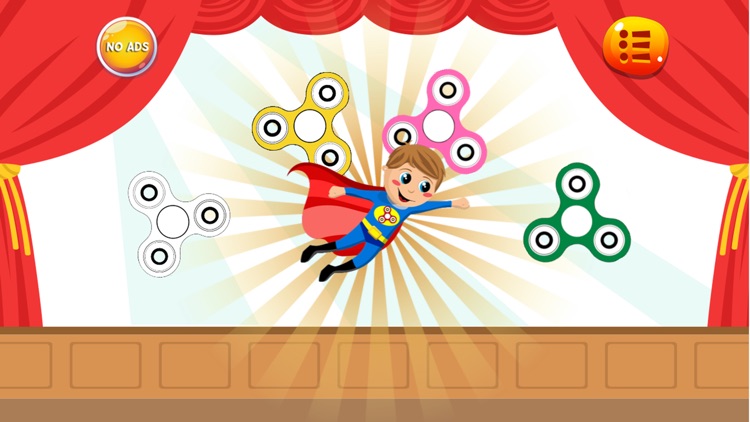 Learn Colors with Spinner Heroes Full screenshot-3