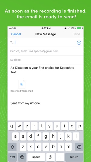 A+ Dictation - Speech to Text(圖4)-速報App