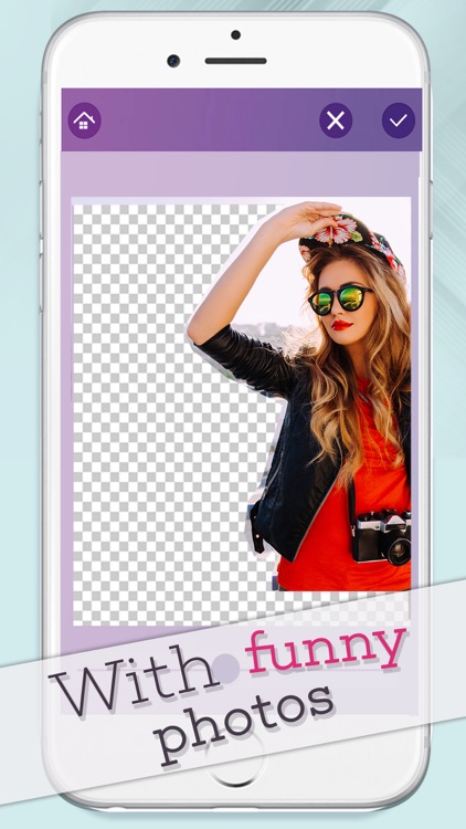 Cut and paste - photo editor