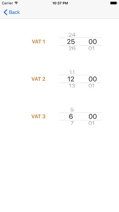 VAT Counter screenshot 2