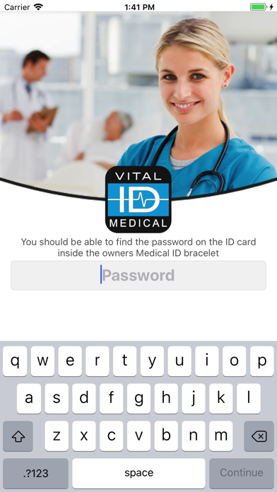 Screenshot #1 pour Medical Emergency ID