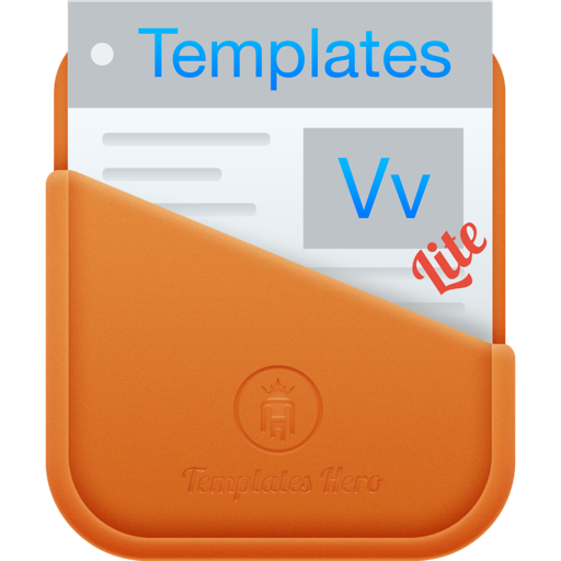 Meh Templates for MS Word L Lt App Contact
