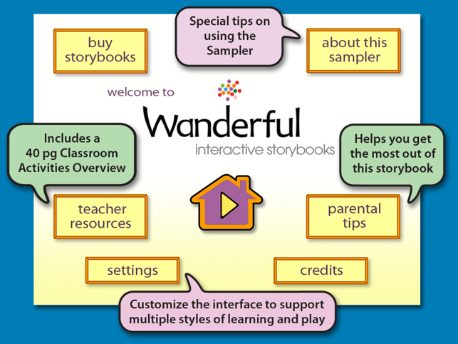 ‎Wanderful Storybooks Screenshot