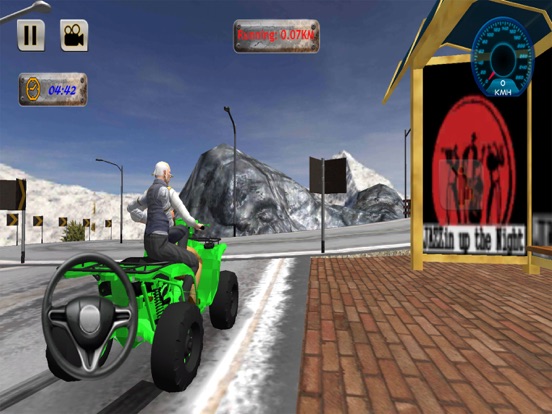 ATV Quad Bike Offroad Taxi Sim iPad screenshot
