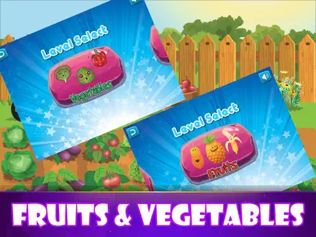 Fruits And Vegetables Learn