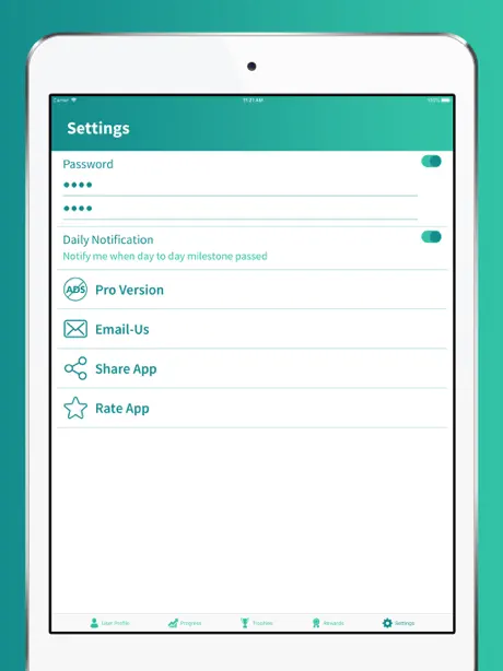 Stop Smoking Tracker