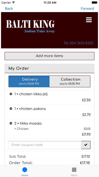 Balti King Coventry screenshot-3