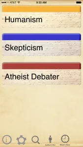 Atheist Pocket Debater screenshot #1 for iPhone