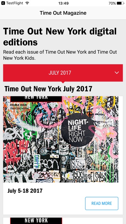 Time Out New York Magazine