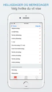 norske helligdager iPhone Captures Décran 2