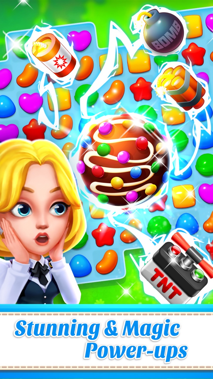 Town Story - Match 3 Puzzle Hack screenshot 1 - iOS game interface