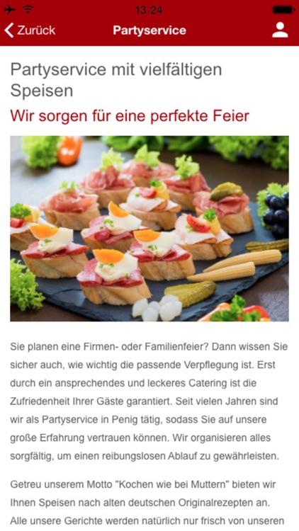 Partyservice Schramm aus Penig screenshot-3