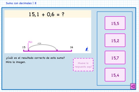 Decimals and fractions math screenshot 3