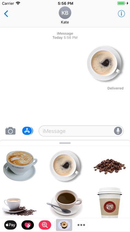 I Love Coffee Sticker Pack