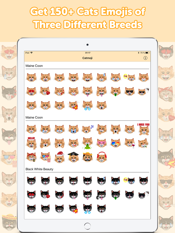 Screenshot #5 pour CatMoji - Cat Emoji Stickers