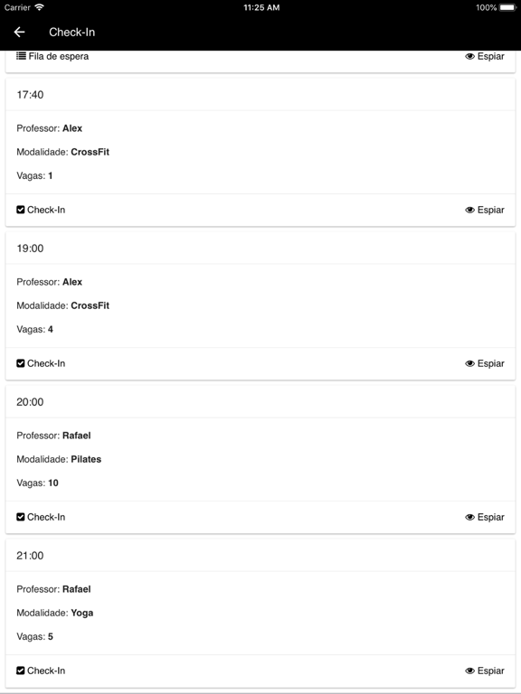 Screenshot #5 pour CrossFit Terminal 1