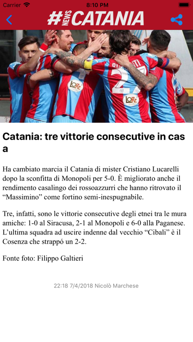 Screenshot #3 pour NewsCatania