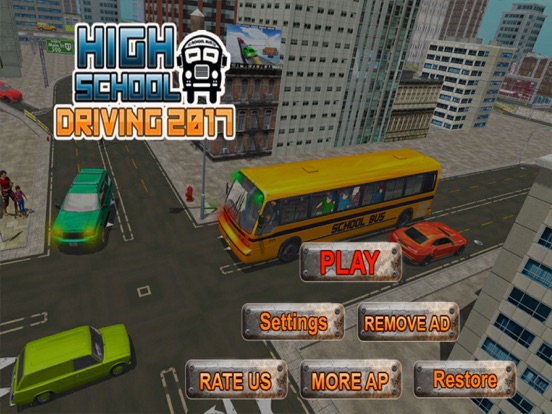 Screenshot #4 pour High School Bus Driving 2017