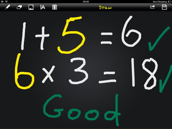 Draw for iPad with fingers iPad screenshot 1 - Entertainment app