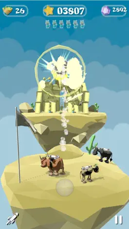 Game screenshot Rocket Cows apk