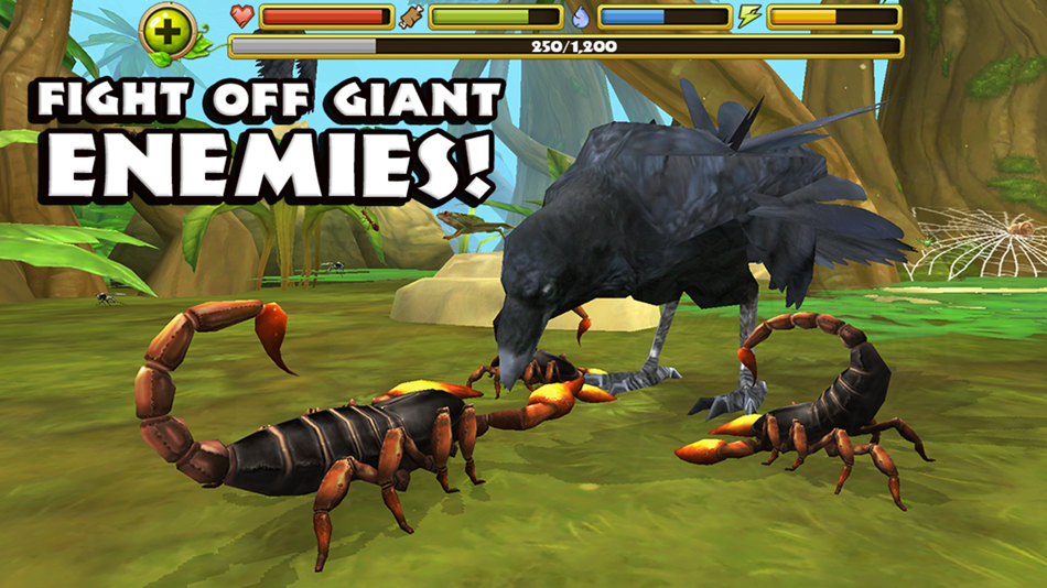 #2. Scorpion Simulator (iOS) 由: Gluten Free Games
