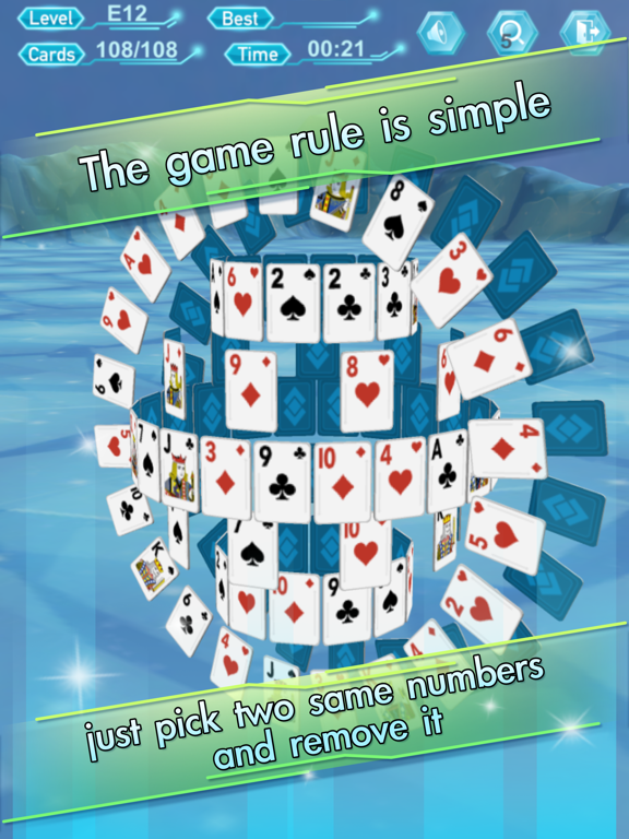 Screenshot #5 pour Card Stacking 3D