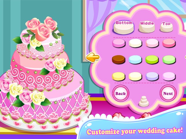 Rose Wedding Cake Cooking Game on the App Store