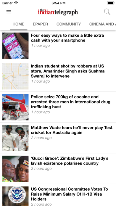 Screenshot #2 pour The Indian Telegraph