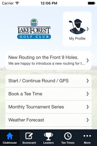 Lake Forest Golf Club screenshot 3