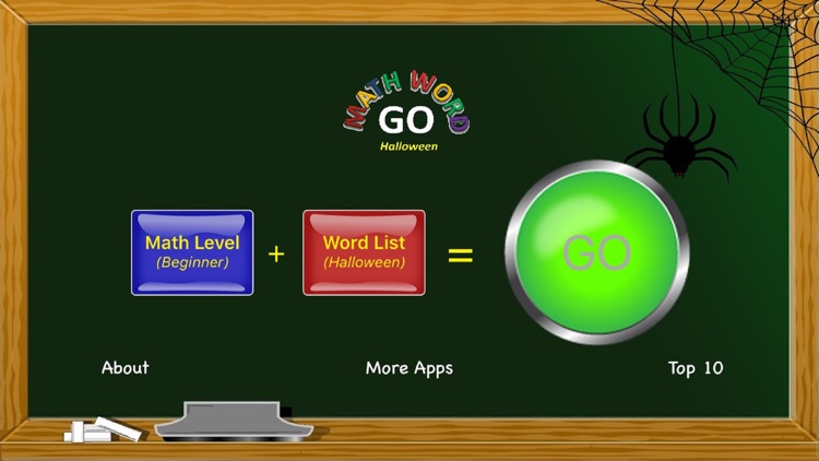 Math Word Go - Halloween