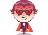 ‎Funny Dracula stickers by KORCHO