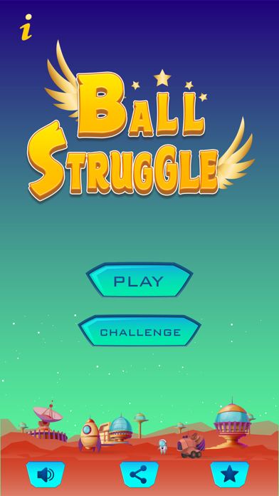How to cancel & delete Ball Struggle In Galaxy from iphone & ipad 1