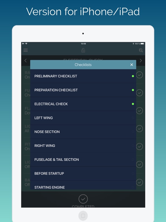 C172 Checklist & Scratchpad iPad screenshot 5 - Productivity app