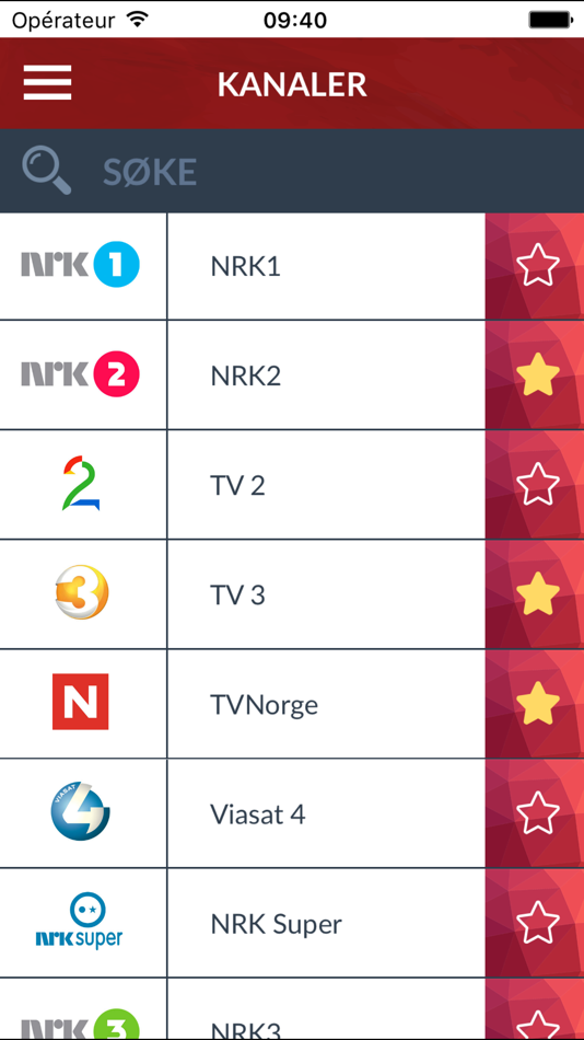 TV-Guide Norge Listings (NO) - 1.4 - (iOS)