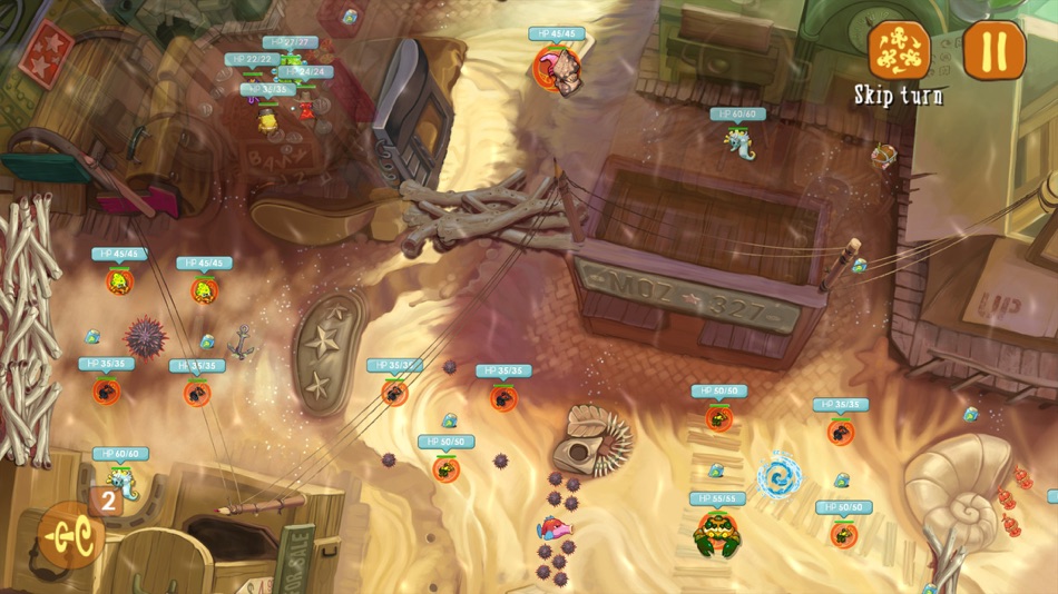 #4. Squids Odyssey (iOS) By: The Game Bakers