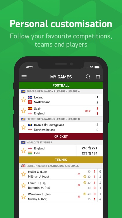 FlashScores.co.uk screenshot-4