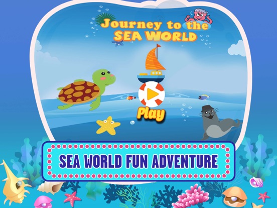 iPad Image of Learning Sea World Animal Game