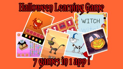 Party Halloween Learning Games screenshot 2