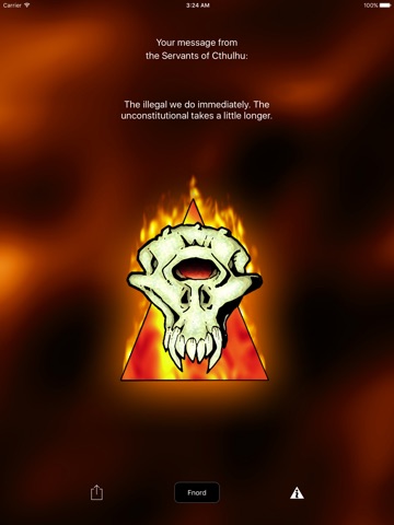 Fnorder iPad screenshot