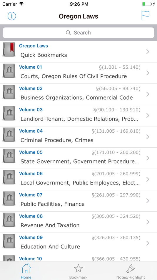 #1. OR Laws, Oregon Codes (iOS) 게시자: Nirmala T V