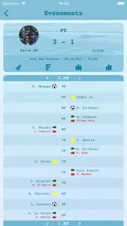 live results football iPhone Captures Décran 2